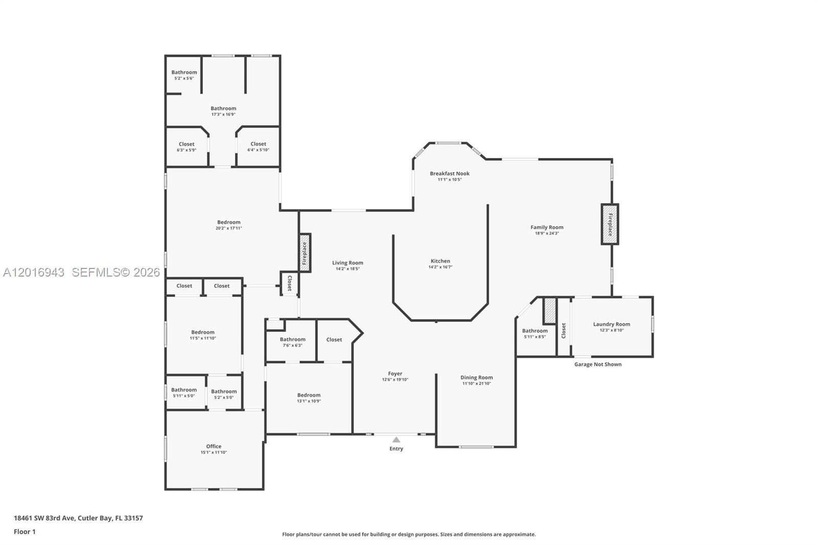 18461 SW 83rd Ave Cutler Bay, FL 33157