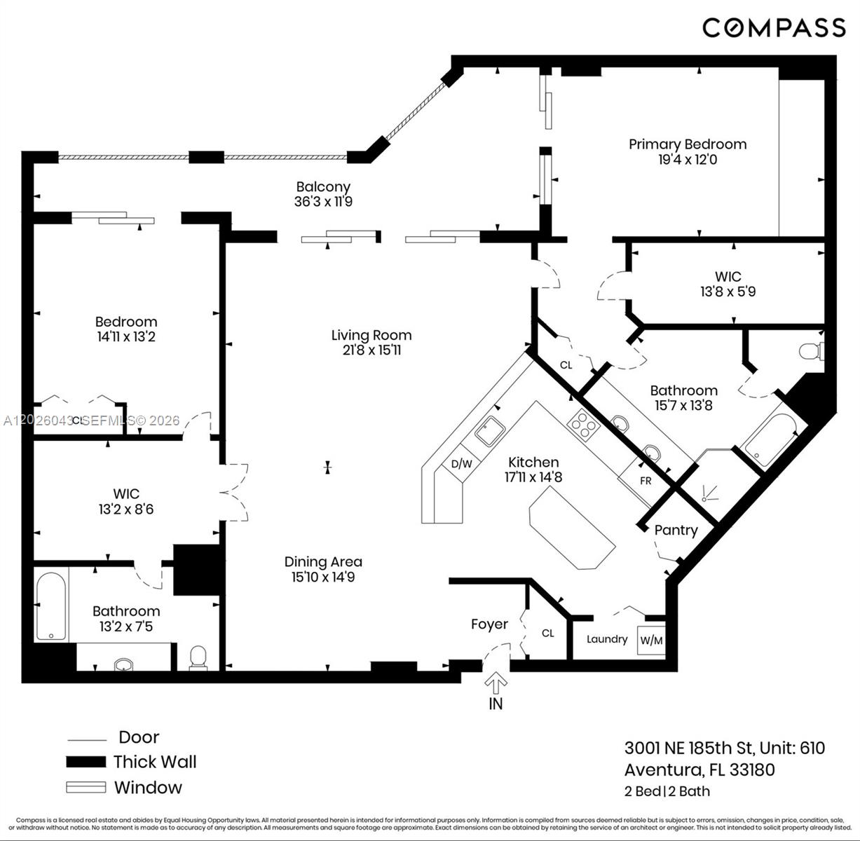 3001 NE 185th St #610 Aventura, FL 33180
