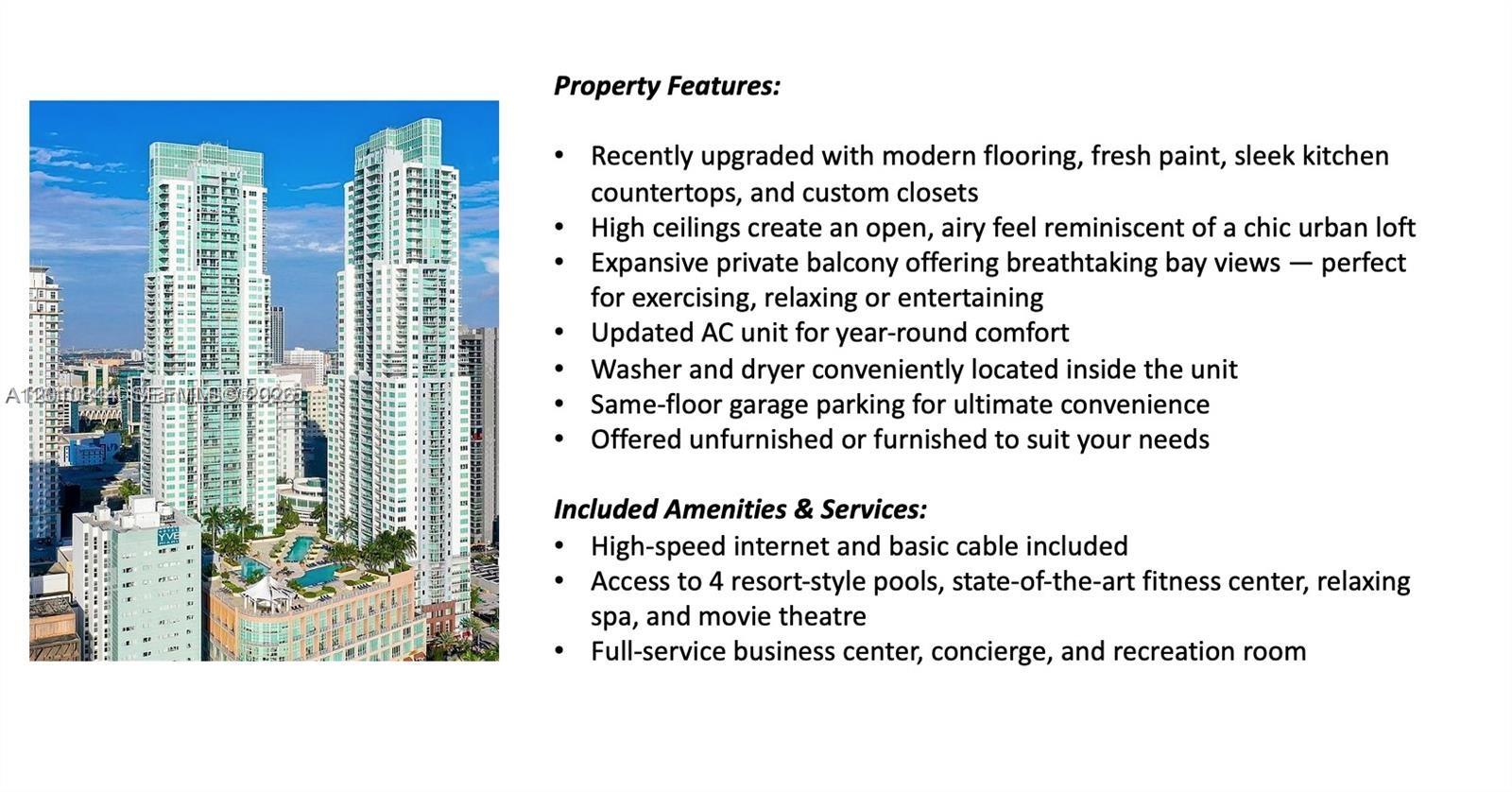 244 Biscayne Blvd #301 Miami, FL 33132