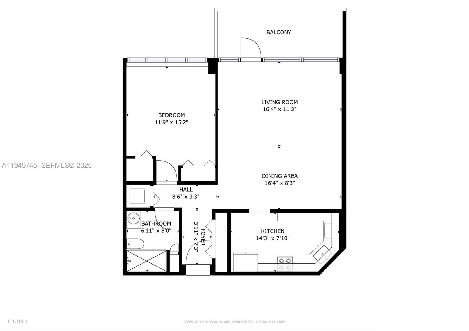 1408 Brickell Bay Dr #807 Miami, FL 33131