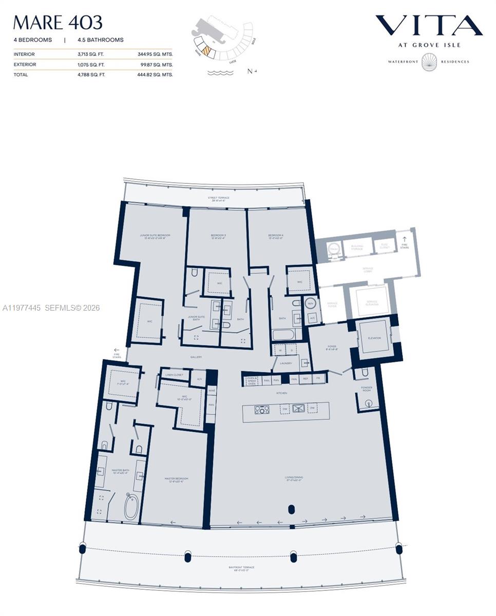 5 Grove Isle Dr #M403 Coconut Grove, FL 33133