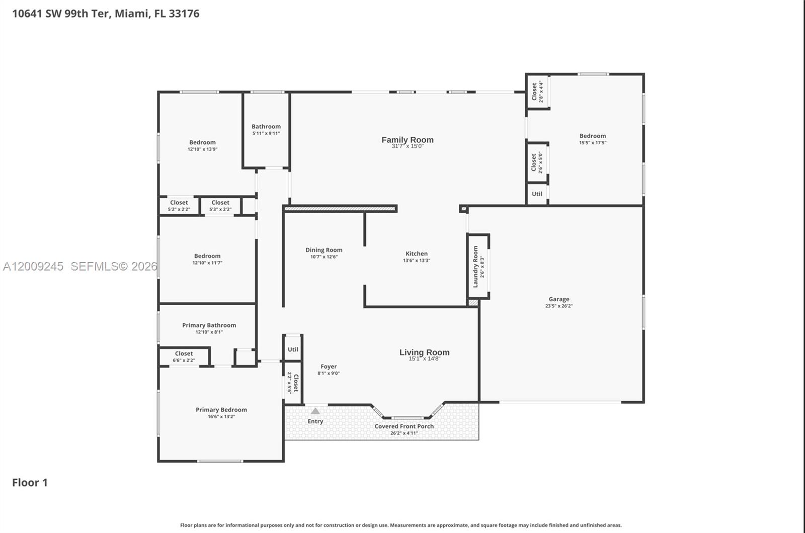 10641 SW 99th Ter Miami, FL 33176