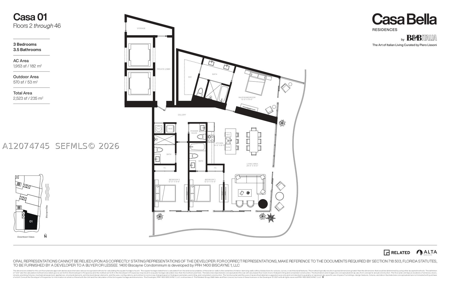 1400 Biscayne Blvd #3501 Miami, FL 33132
