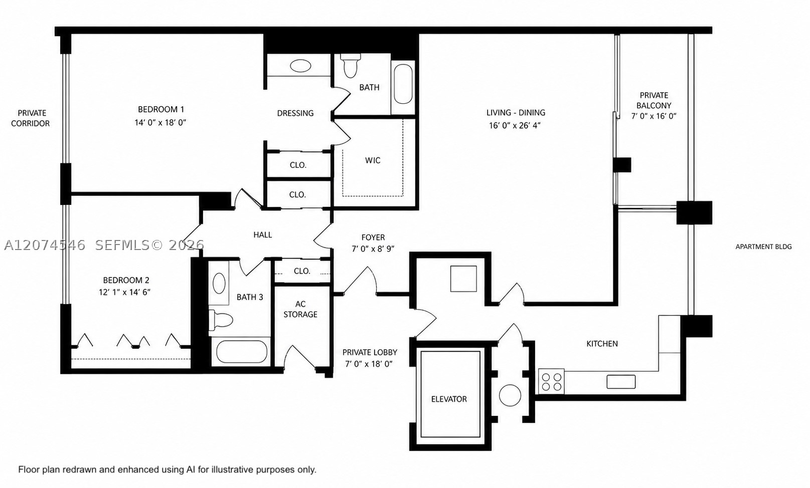 881 Ocean Dr #16F Key Biscayne, FL 33149
