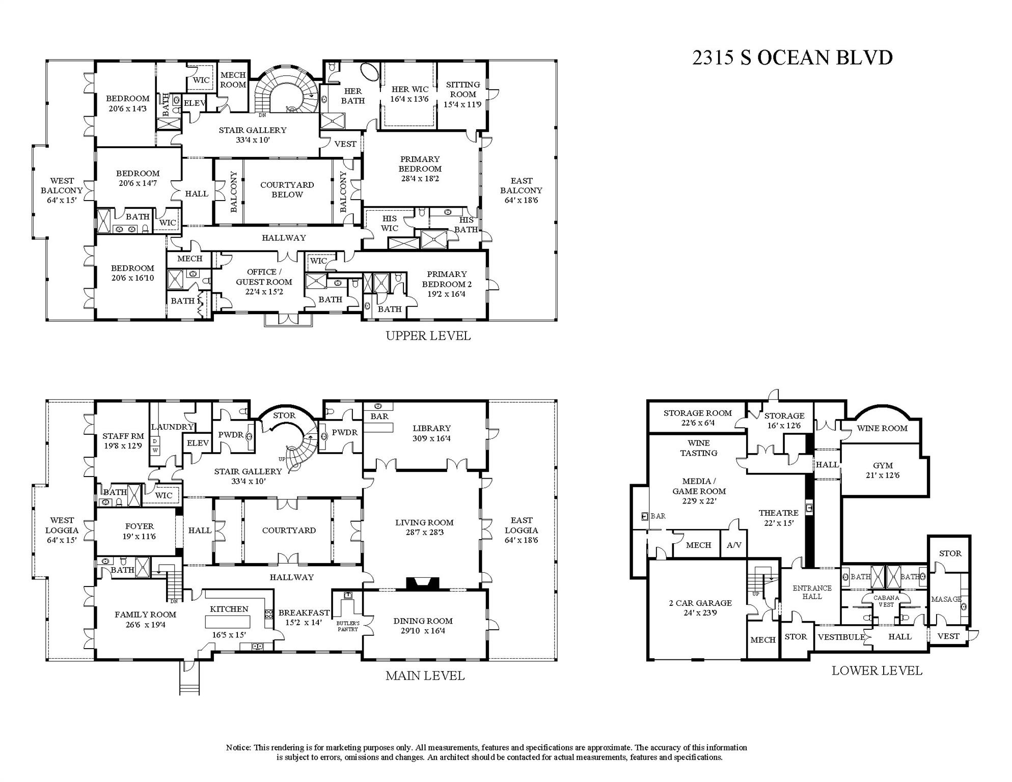 2315 S Ocean Blvd Palm Beach, FL 33480 2315 S Ocean Blvd Palm Beach, FL 33480