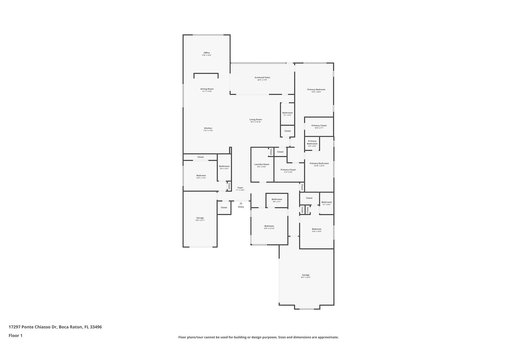 17297 Ponte Chiasso Dr Boca Raton, FL 33496