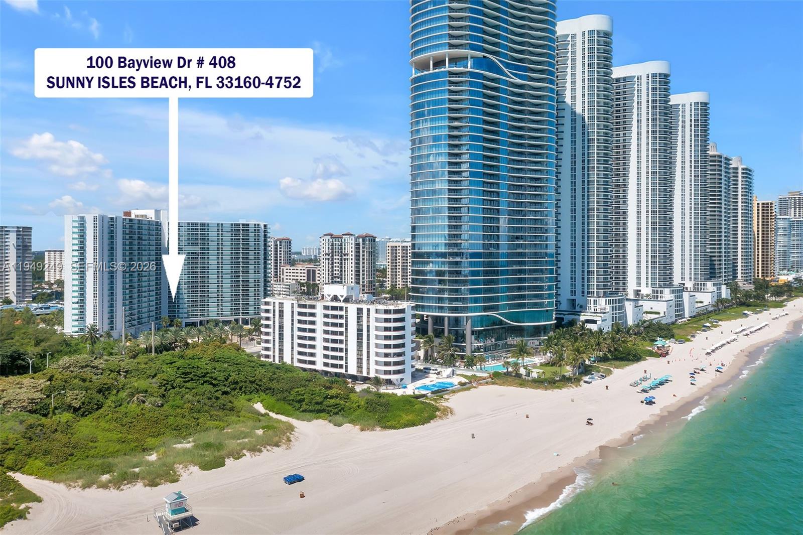 100 Bayview Dr #408 Sunny Isles Beach, FL 33160