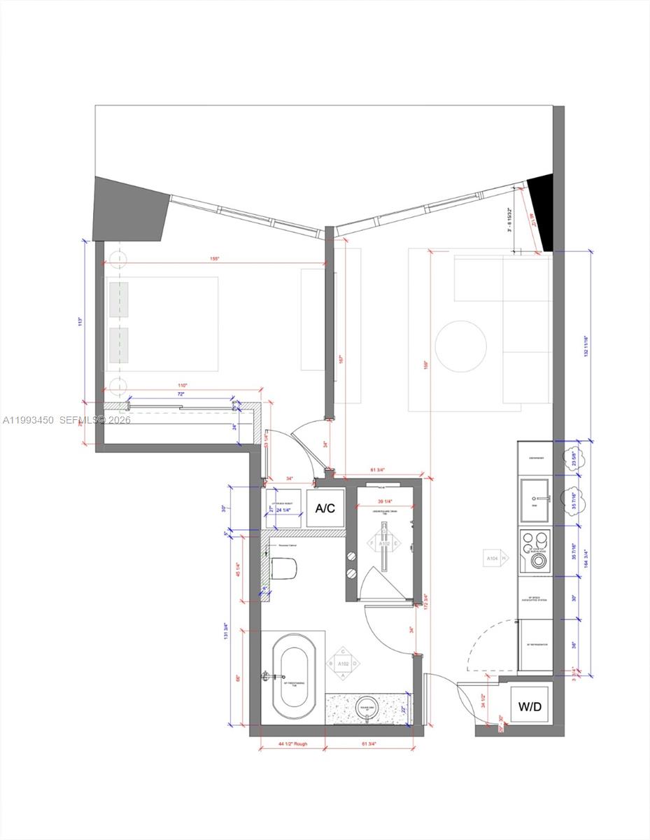 495 Brickell Ave #5106 (remodeled) Miami, FL 33131