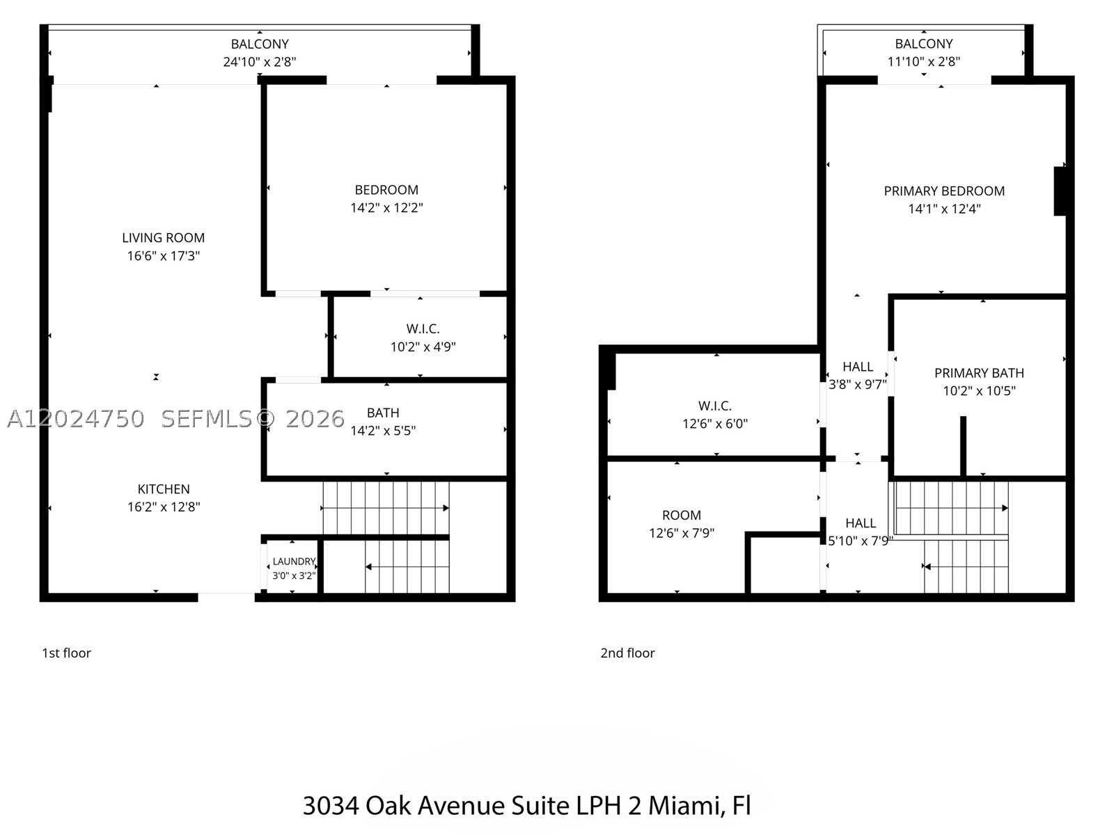 3034 Oak Ave #LPH2 Miami, FL 33133