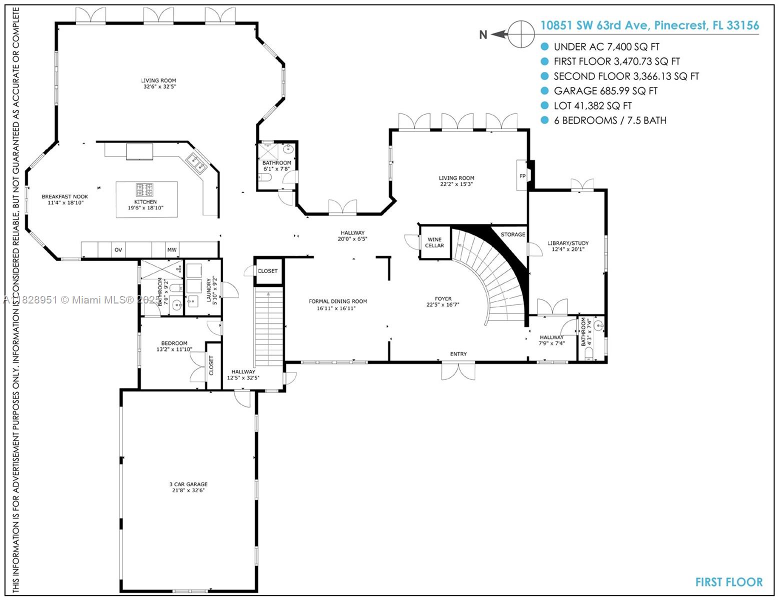10851 SW 63rd Ave Pinecrest, FL 33156