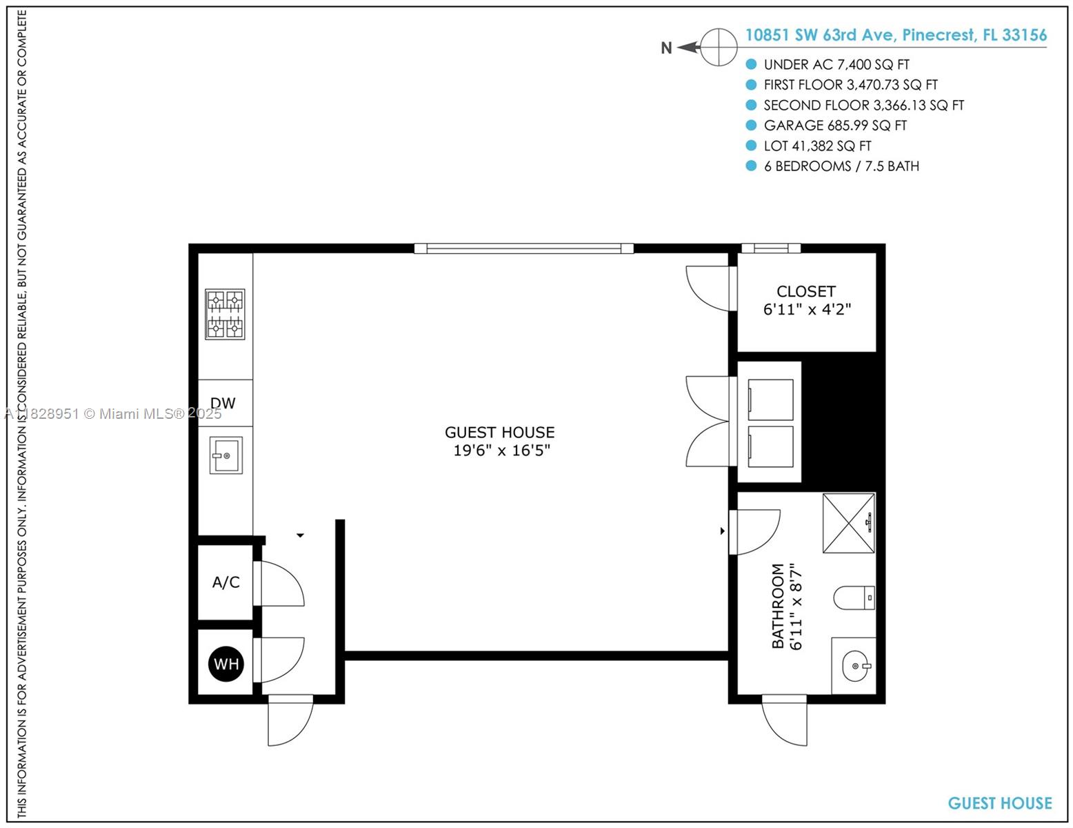 10851 SW 63rd Ave Pinecrest, FL 33156