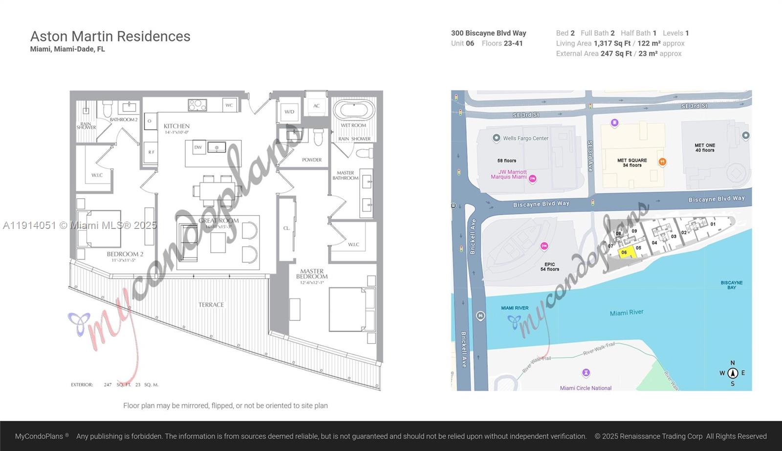 300 Biscayne Blvd Way #3506W Miami, FL 33131