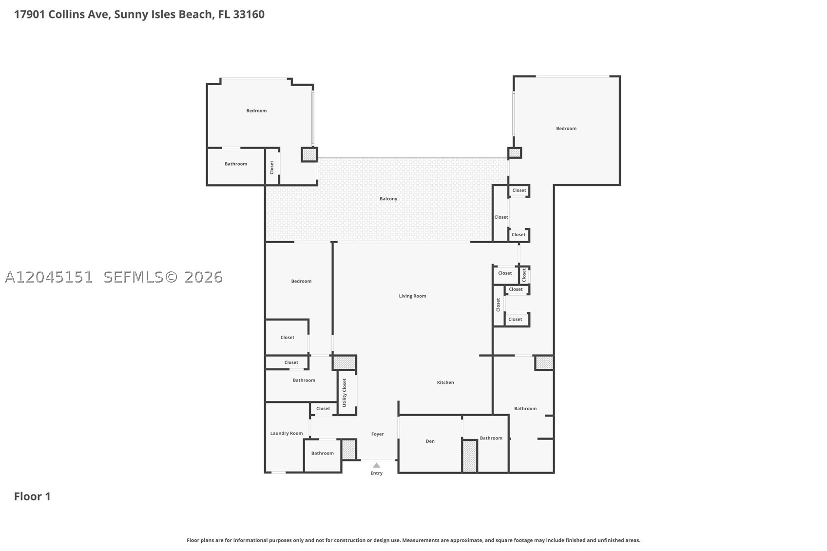 17901 Collins Ave #3906 Sunny Isles Beach, FL 33160
