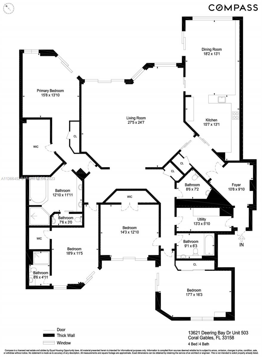 13621 Deering Bay Dr #503 Coral Gables, FL 33158