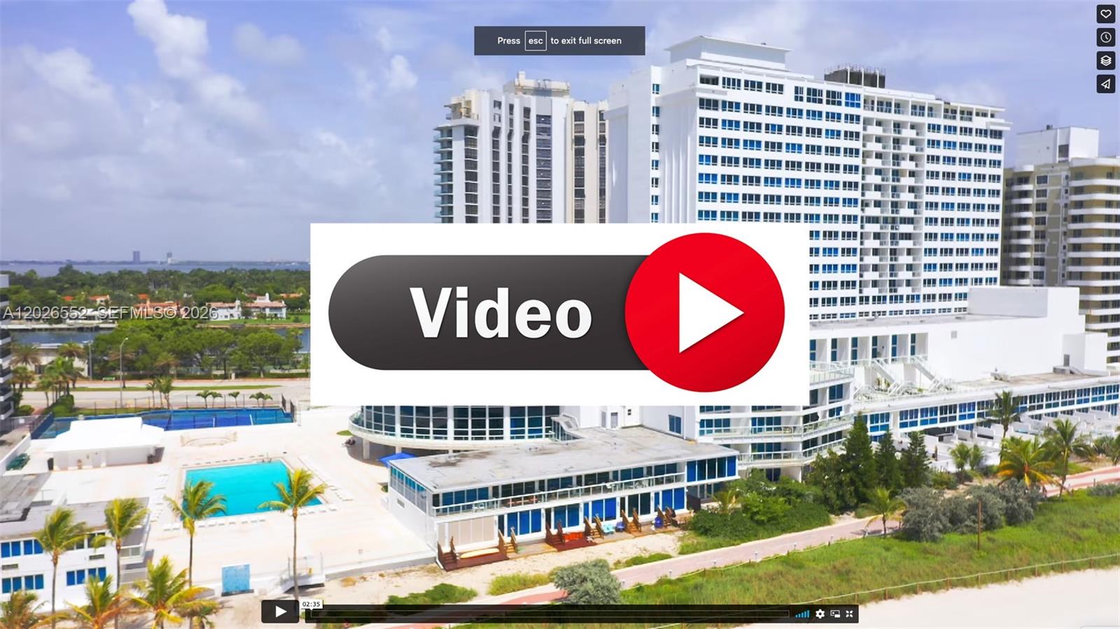 5445 Collins Ave #P2 Miami Beach, FL 33140