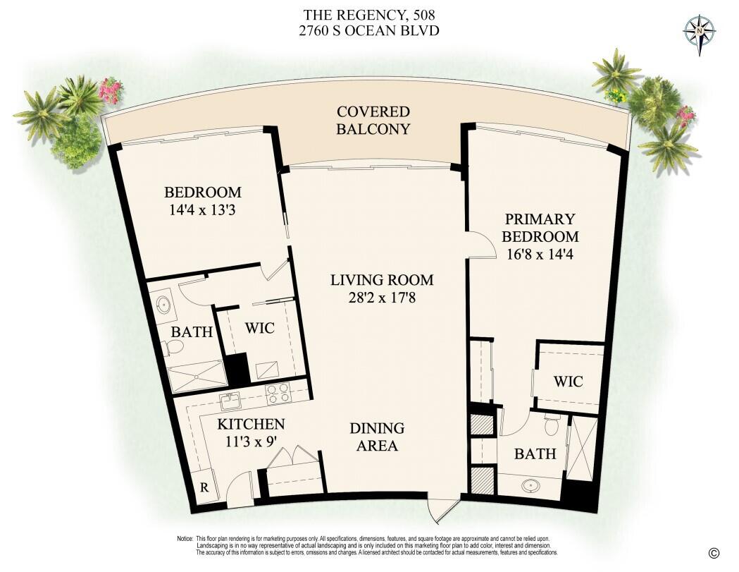 2760 S Ocean Blvd #508 Palm Beach, FL 33480