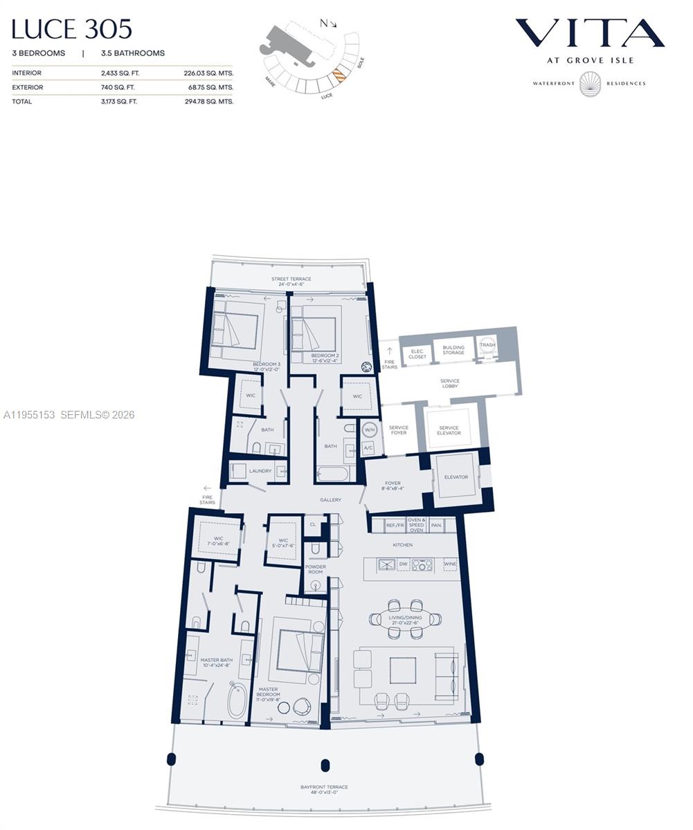 5 Grove Isle #L305 Coconut Grove, FL 33133