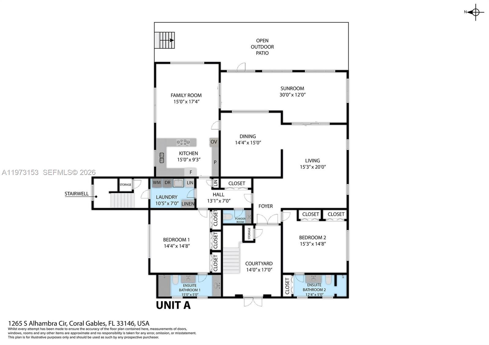 1265 S Alhambra Cir #A Coral Gables, FL 33146