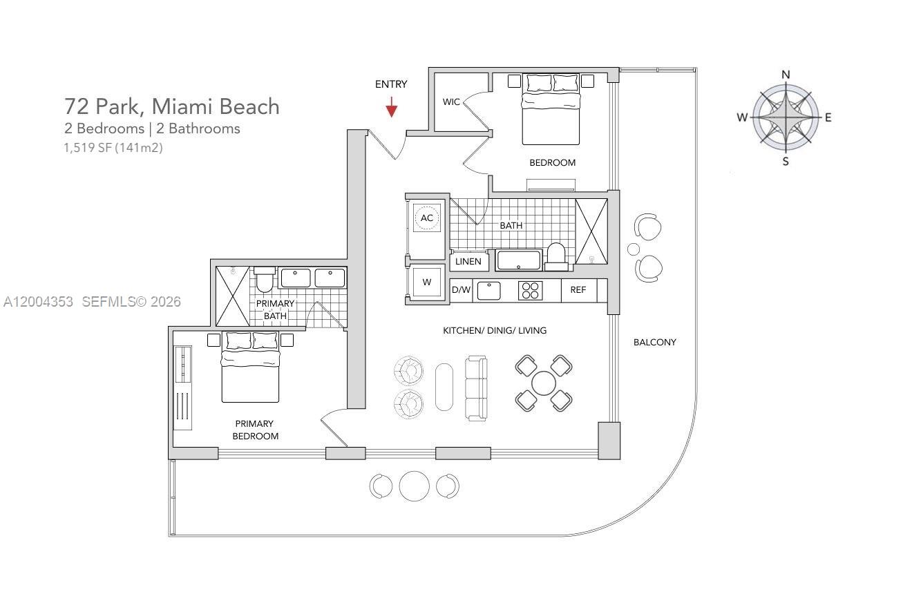 580 72nd St #1702 Miami Beach, FL 33141