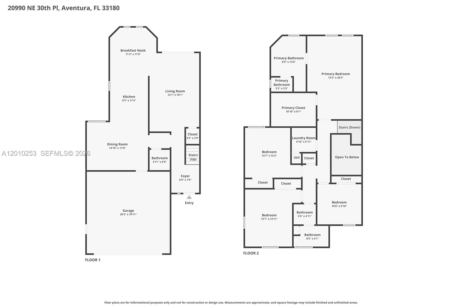 20990 NE 30th Pl Aventura, FL 33180