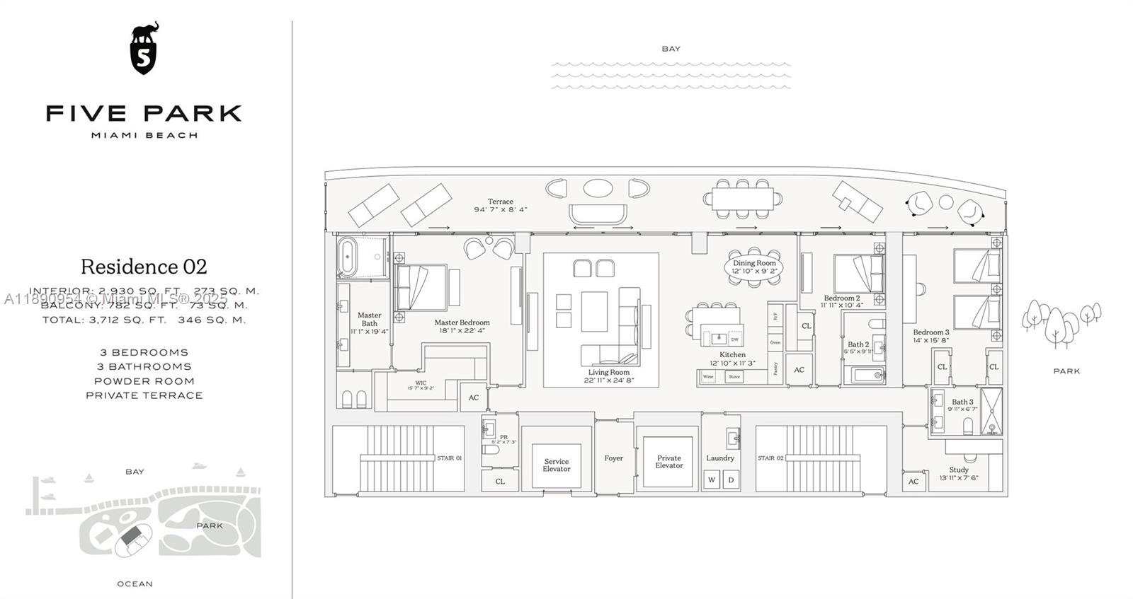 500 Alton Rd #4202 Miami Beach, FL 33139