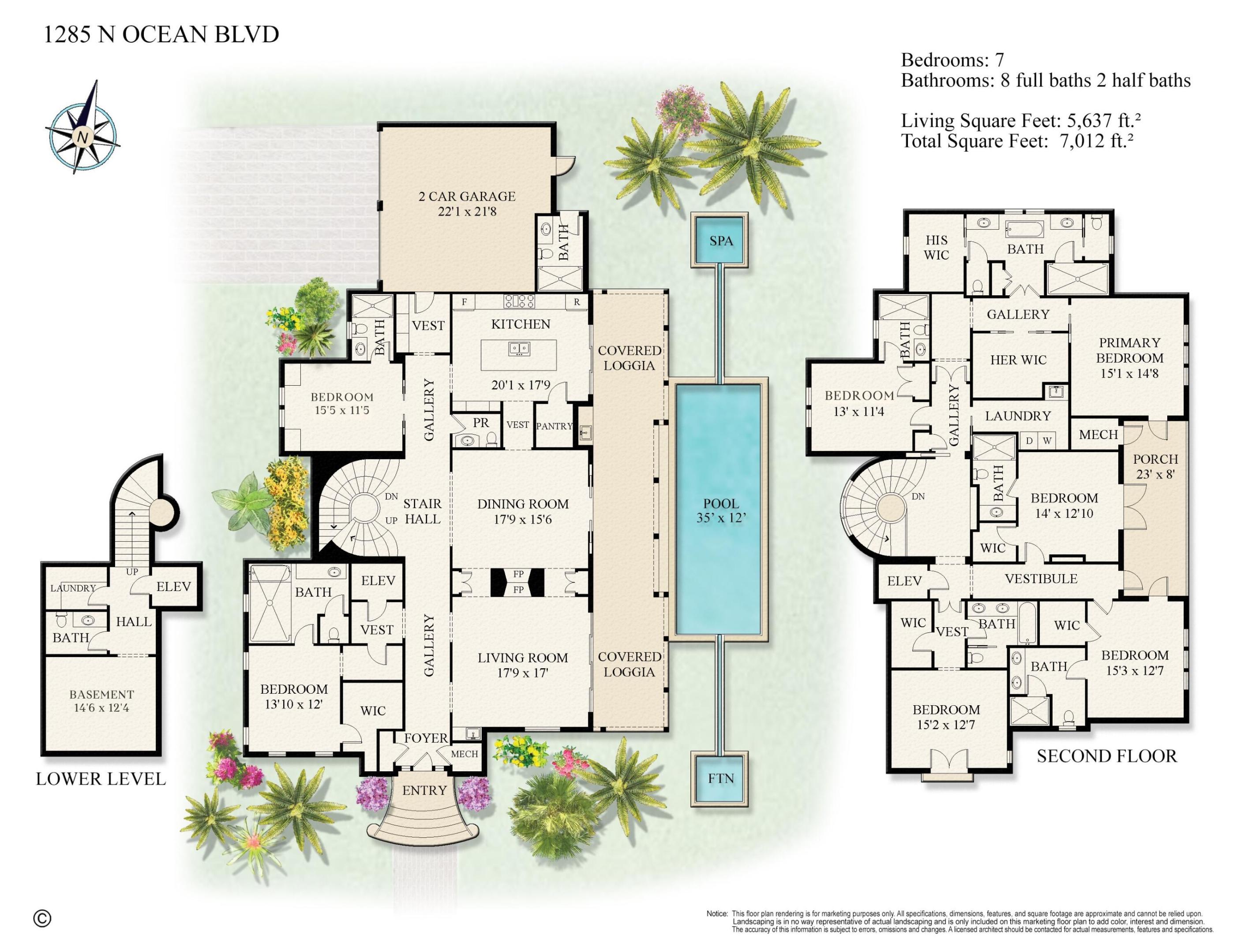 1285 N Ocean Palm Beach, FL 33480