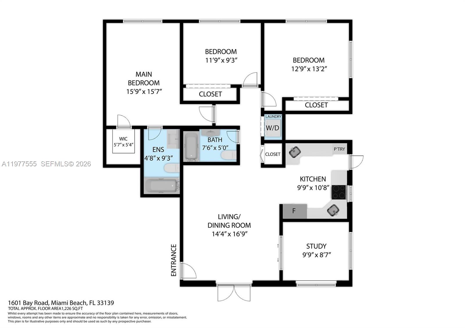 1601 Bay Rd #4 Miami Beach, FL 33139