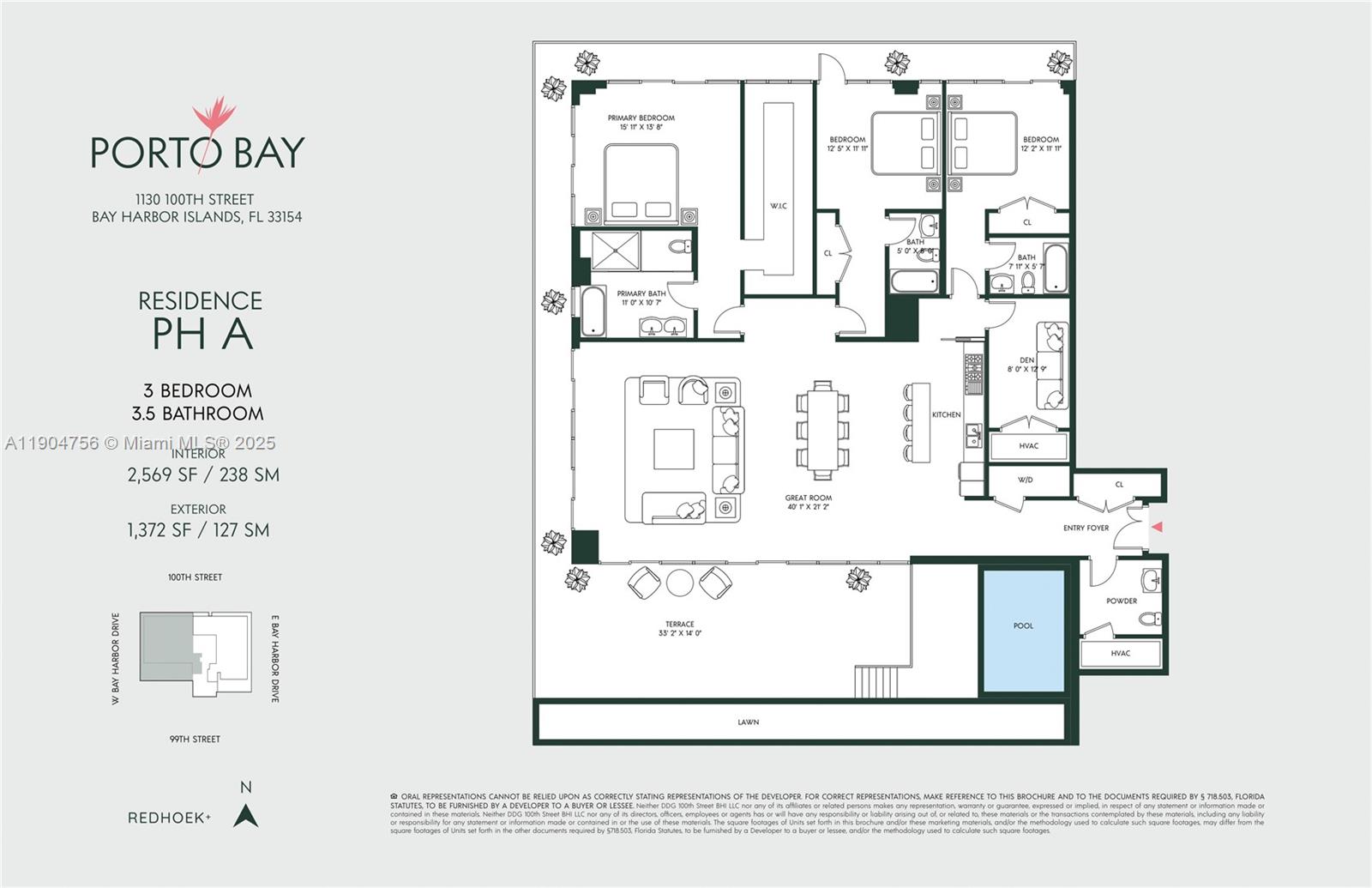 1130 100th St #PHA Bay Harbor Islands, FL 33154