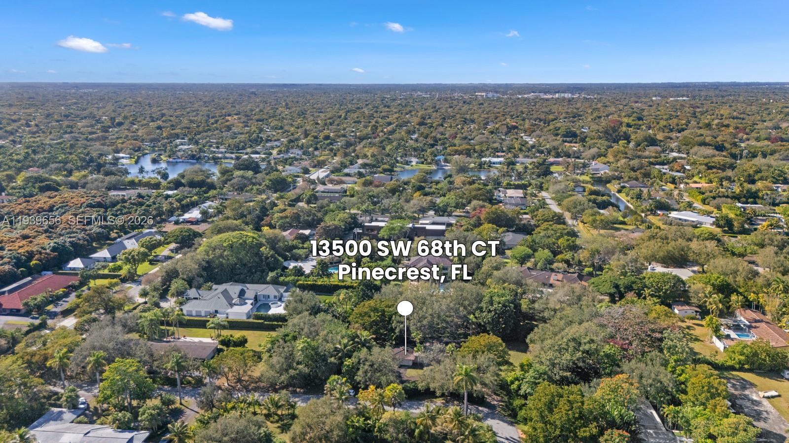13500 SW 68th Ct Pinecrest, FL 33156