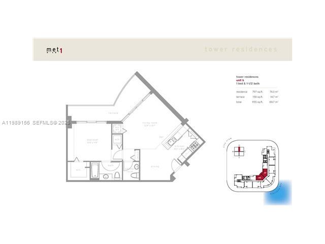 300 S Biscayne Blvd #PH-3805 Miami, FL 33131