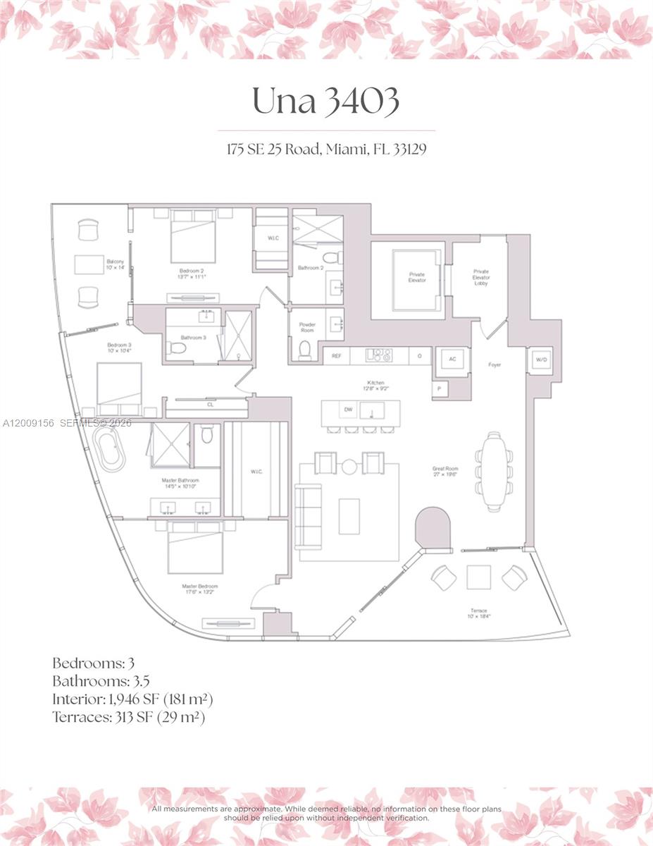 175 SE 25th Rd #3403 Miami, FL 33129