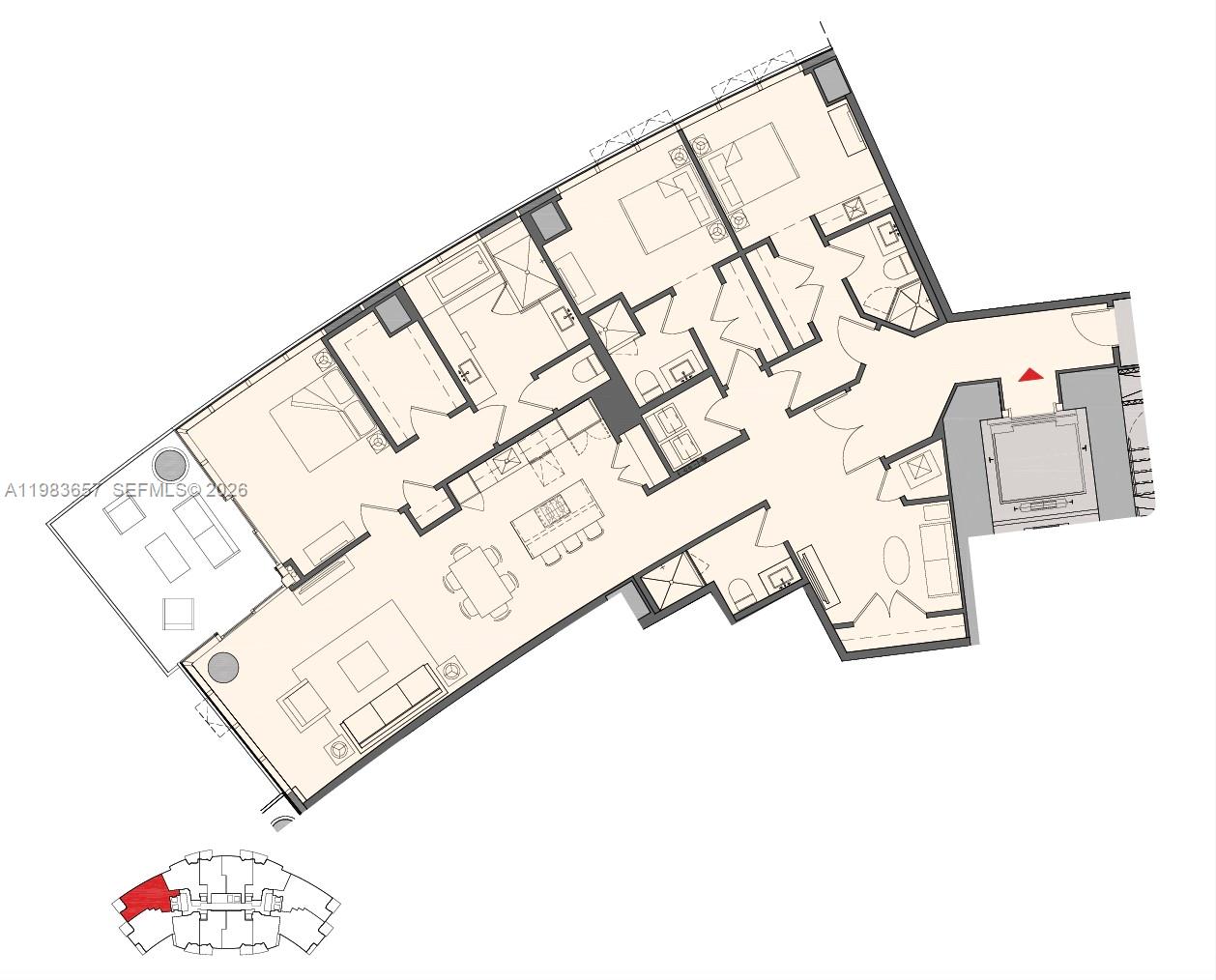 851 NE 1st Ave #3601 Miami, FL 33132