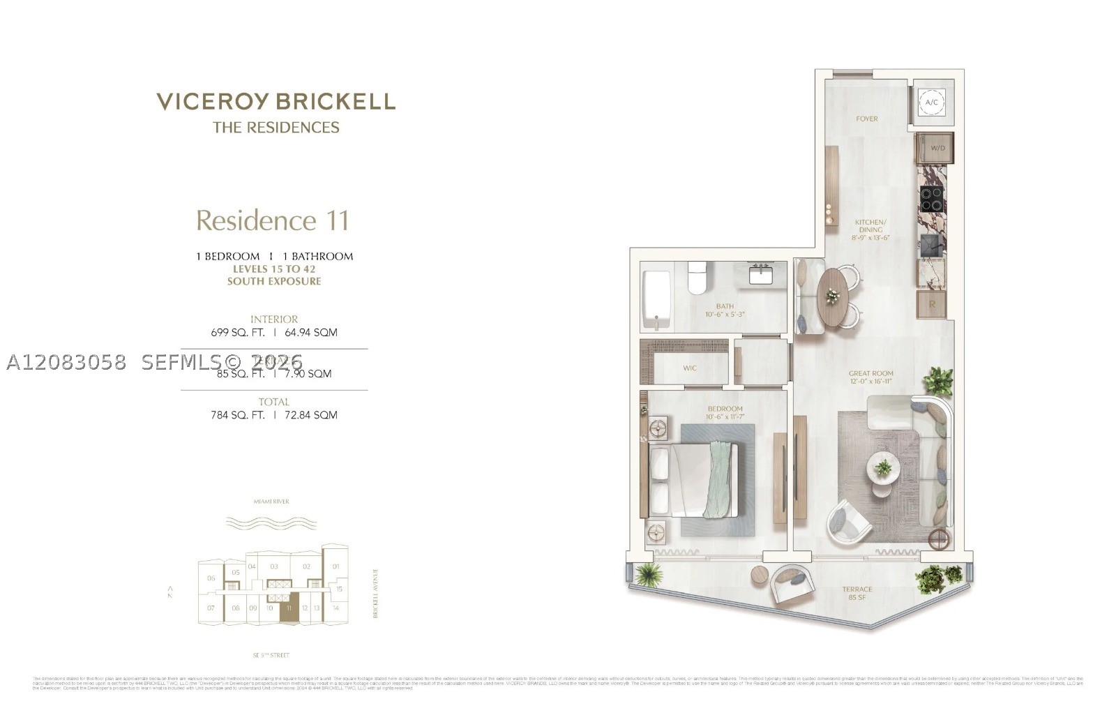77 SE 5th #1611 Miami, FL 33131