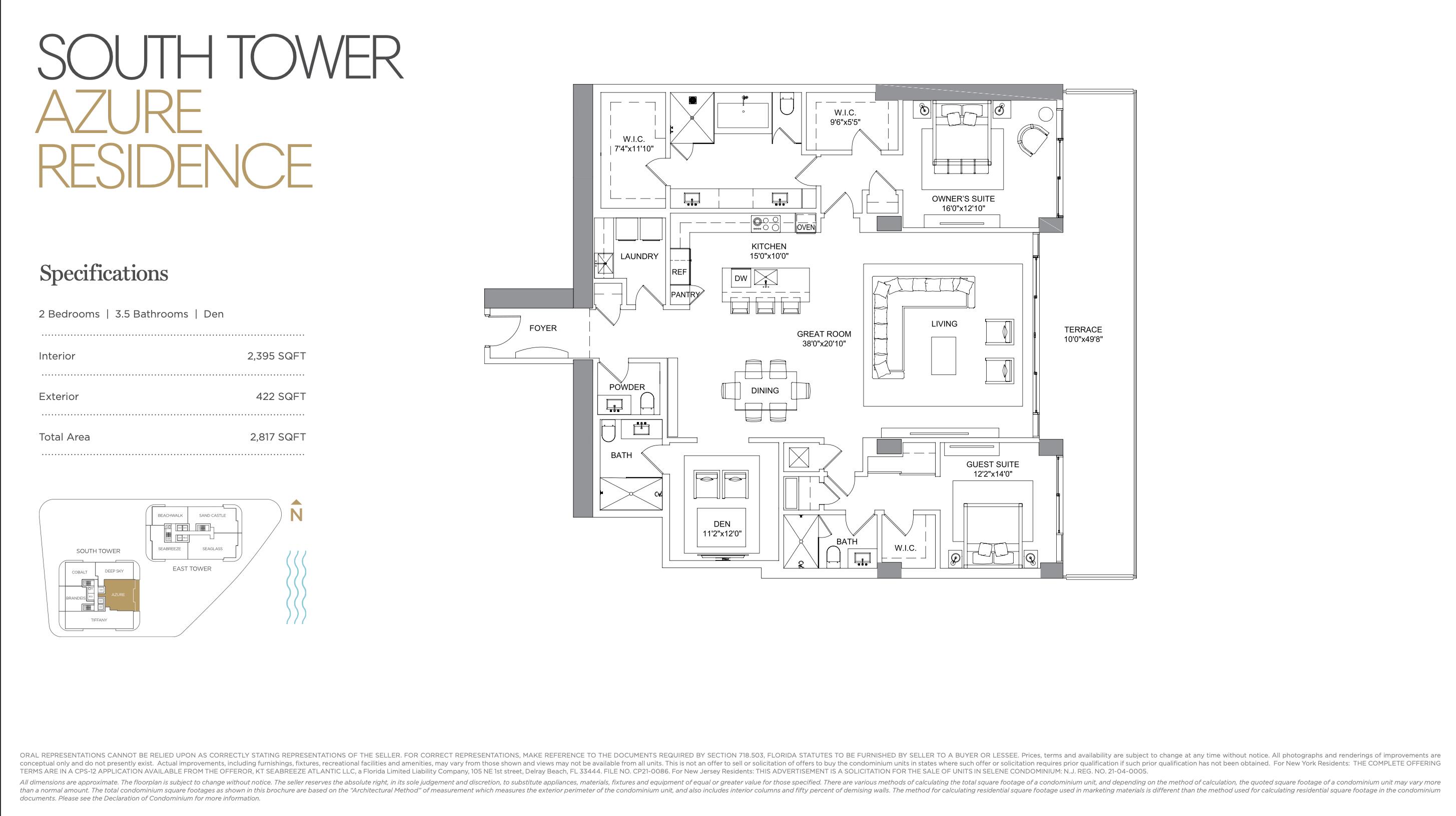 153 N Seabreeze #1601 Fort Lauderdale, FL 33304