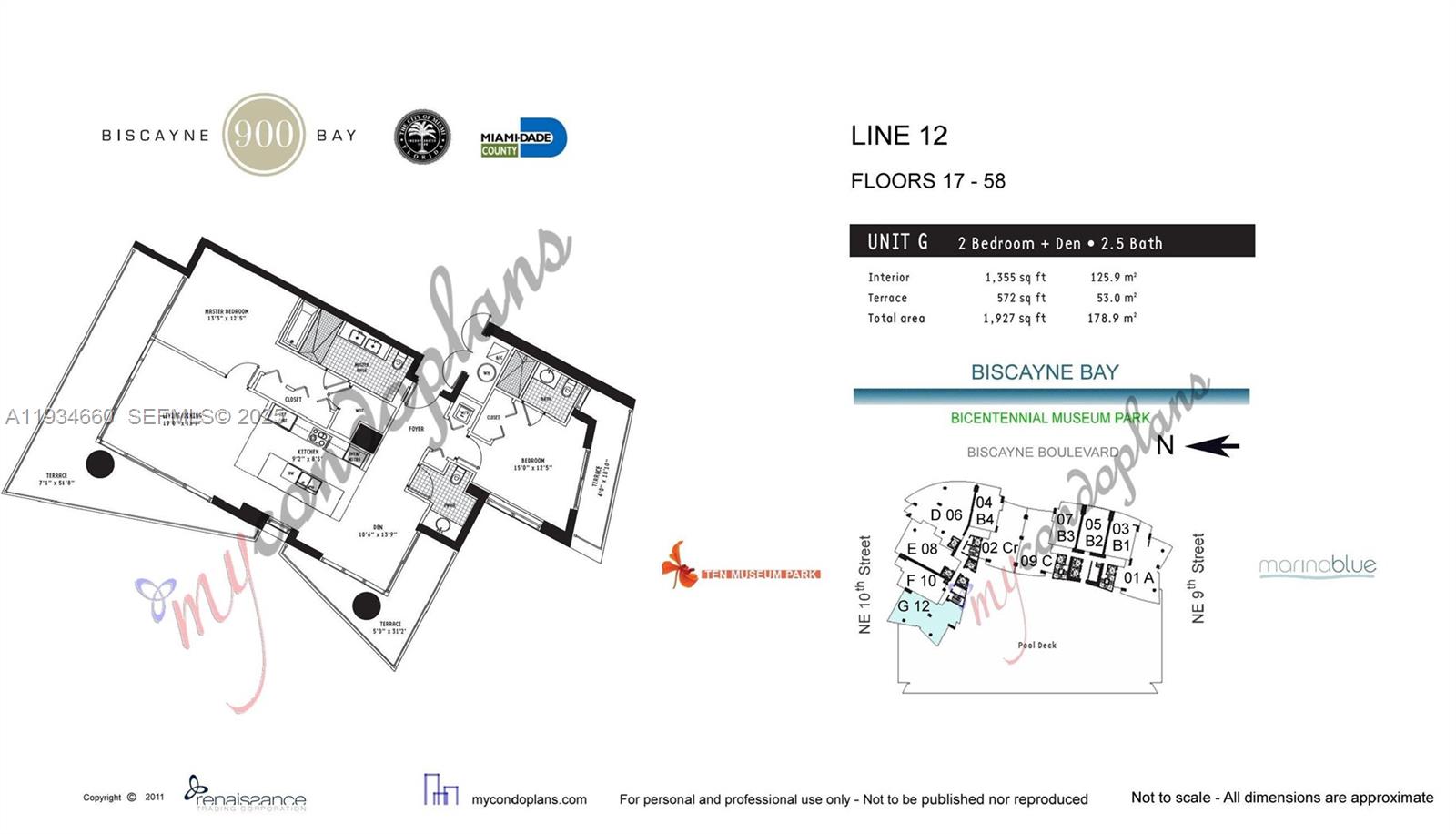 900 Biscayne Blvd #2312 Miami, FL 33132