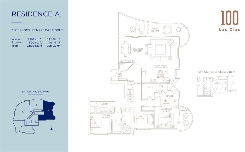 100 E Las Olas #1901 Fort Lauderdale, FL 33301