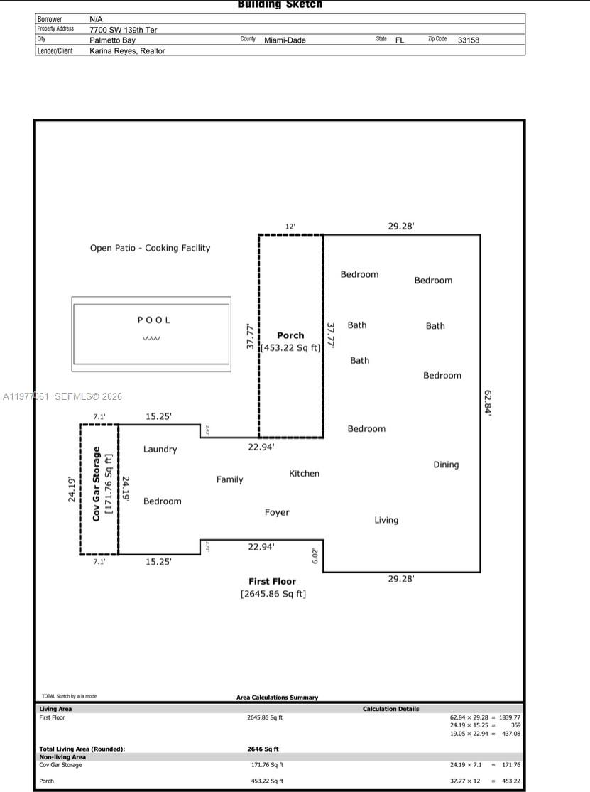 7700 SW 139th Ter Palmetto Bay, FL 33158