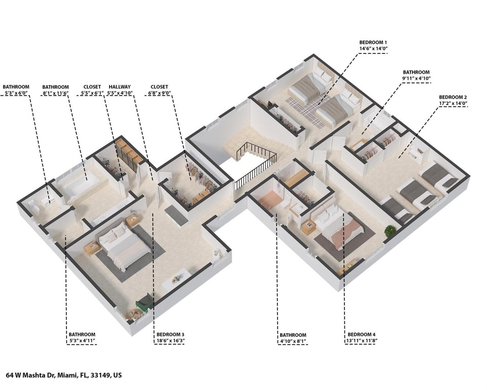 164 W Mashta Key Biscayne, FL 33149