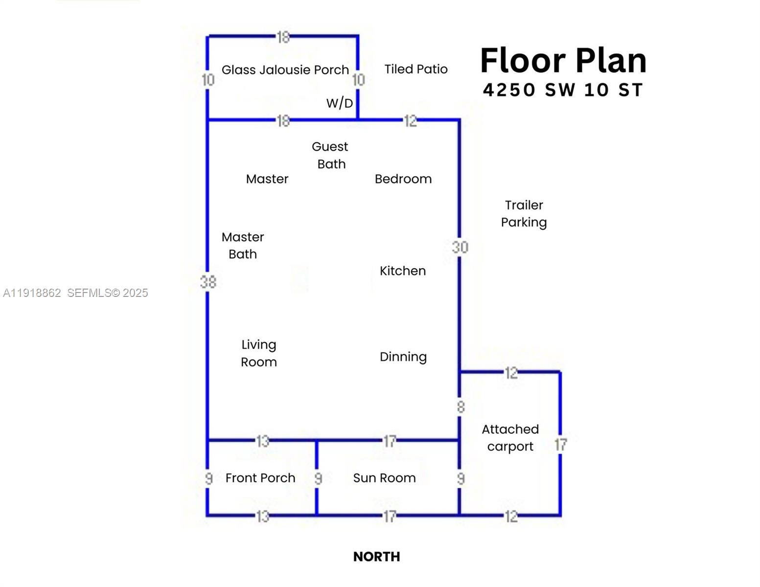 4250 SW 10th St Miami, FL 33134