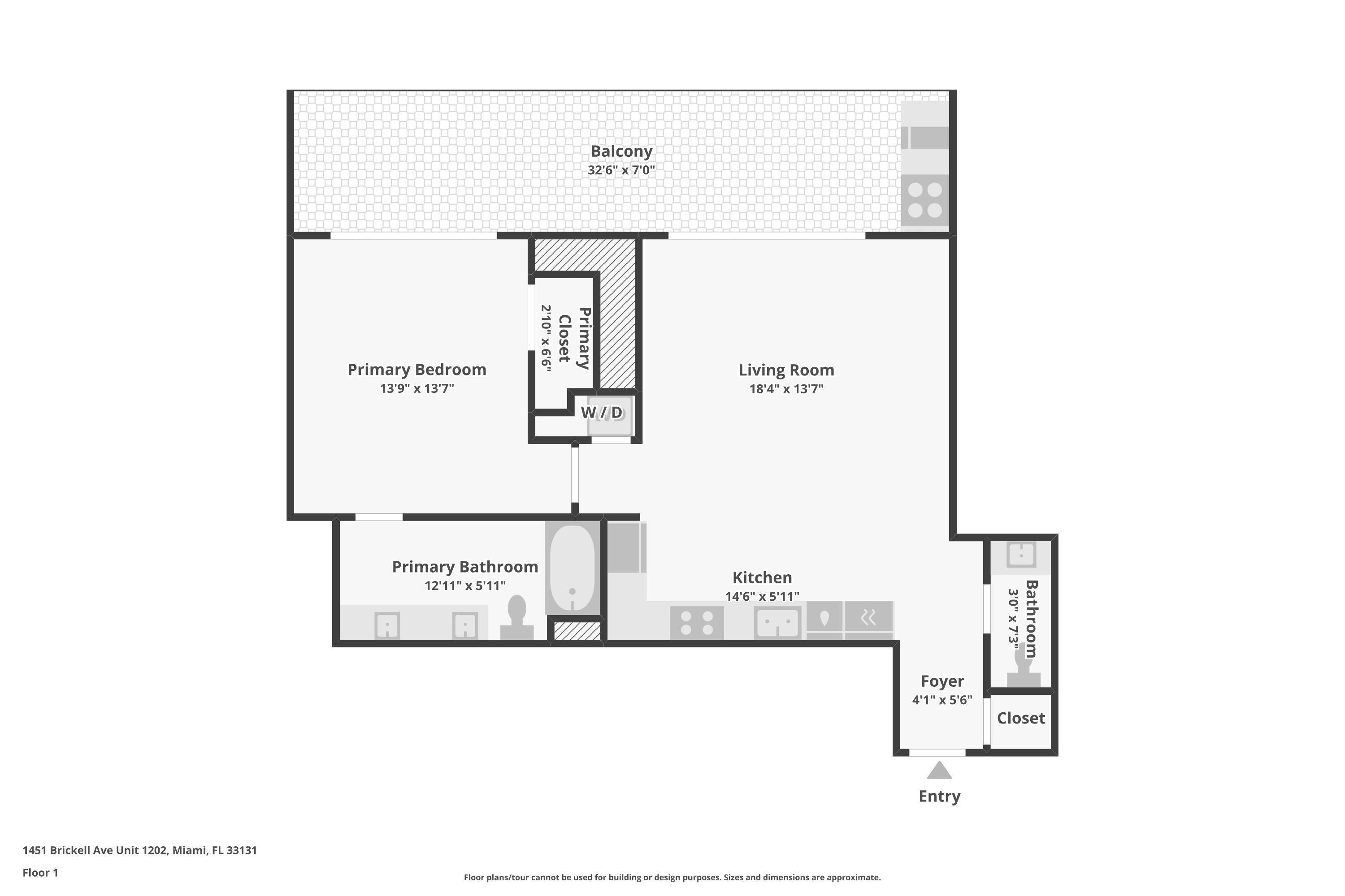 1451 Brickell #1202 Miami, FL 33131