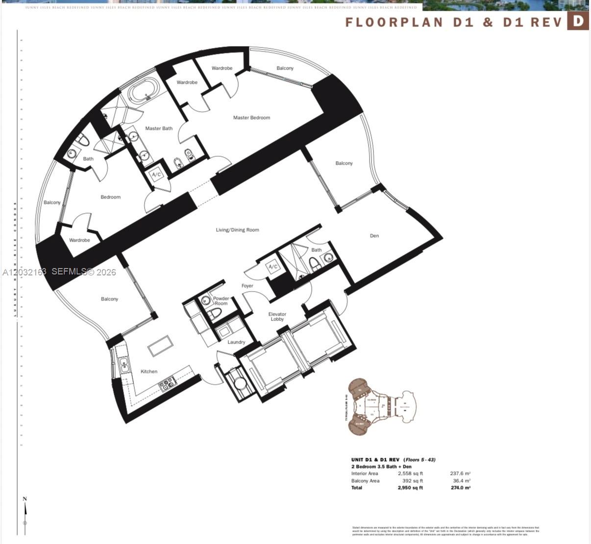 15901 Collins Ave #904 Sunny Isles Beach, FL 33160