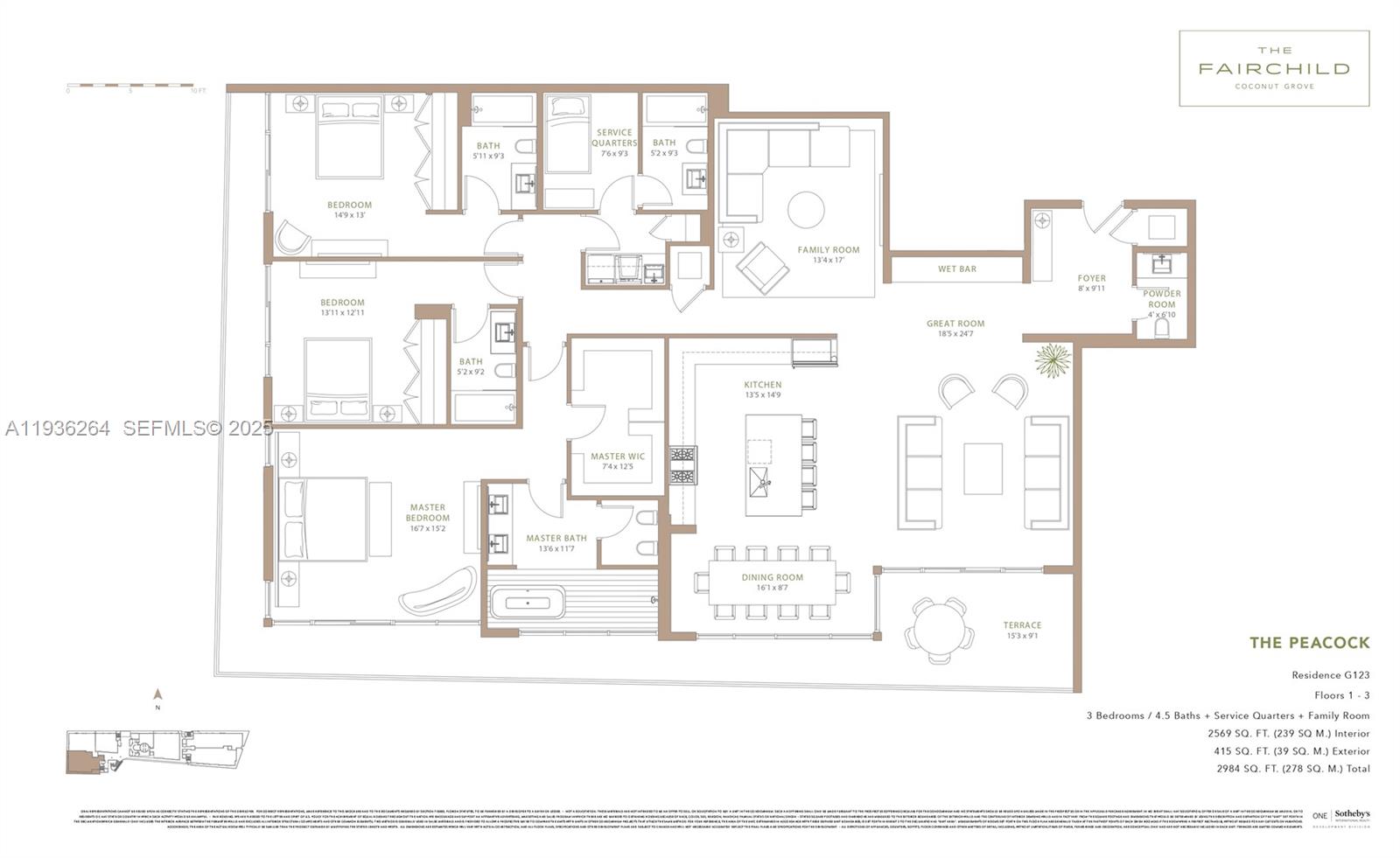 3581 E Glencoe St #309 Miami, FL 33133