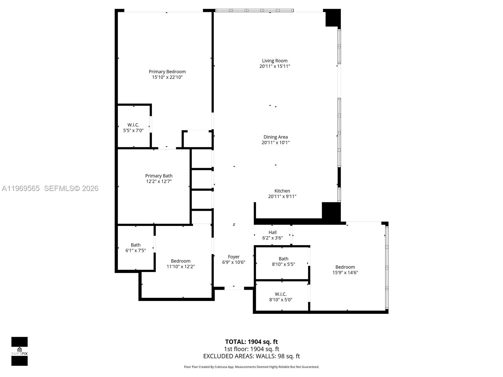 1830 S Ocean Dr #2701 Hallandale Beach, FL 33009