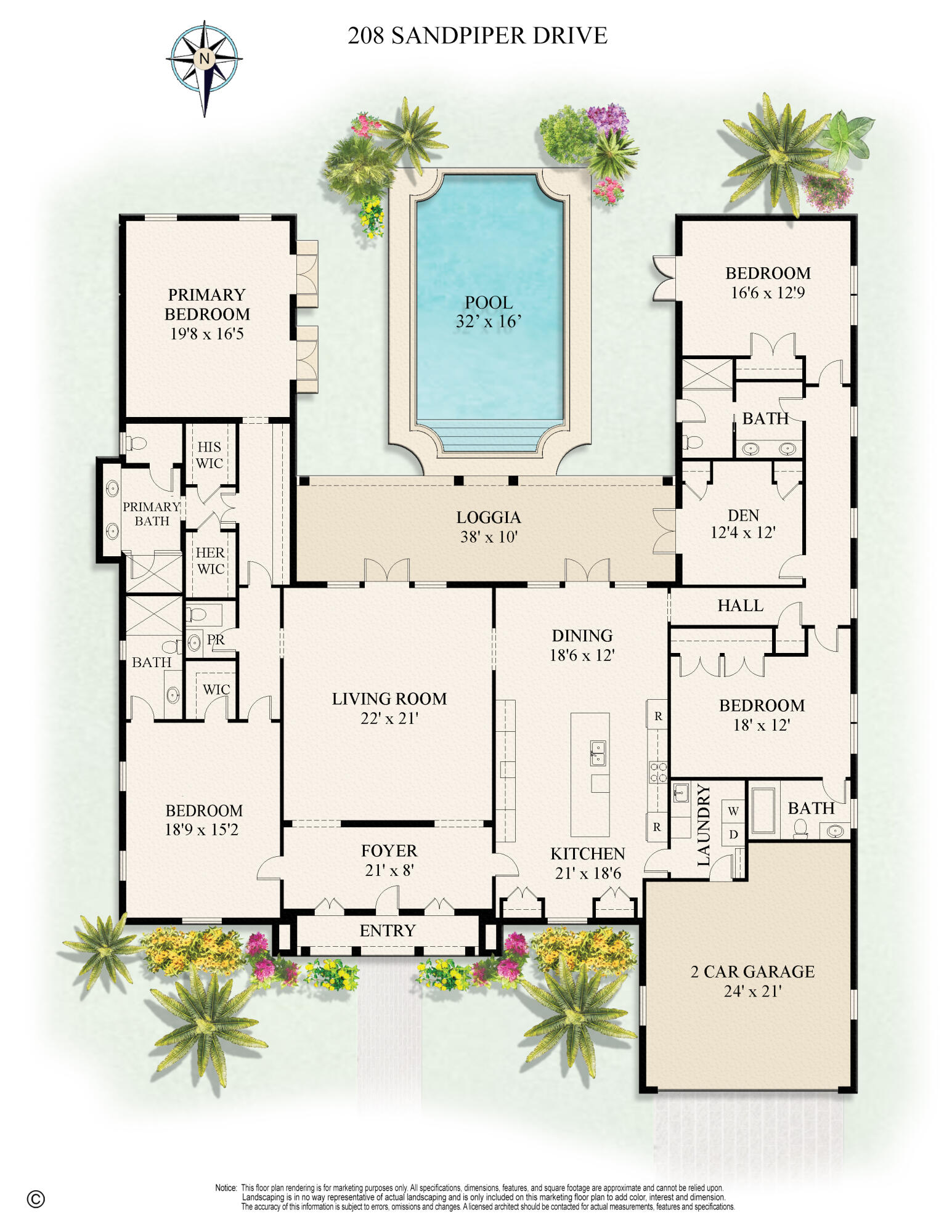 208 Sandpiper Palm Beach, FL 33480