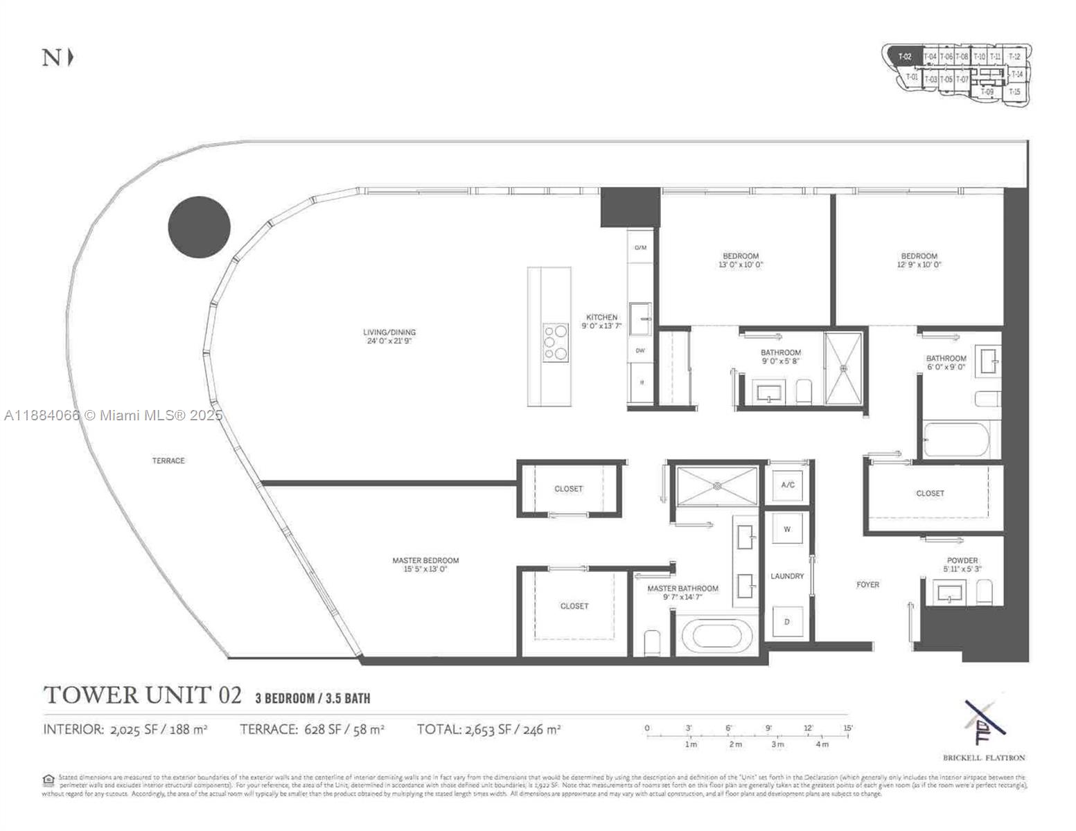 1000 Brickell Plz #3302