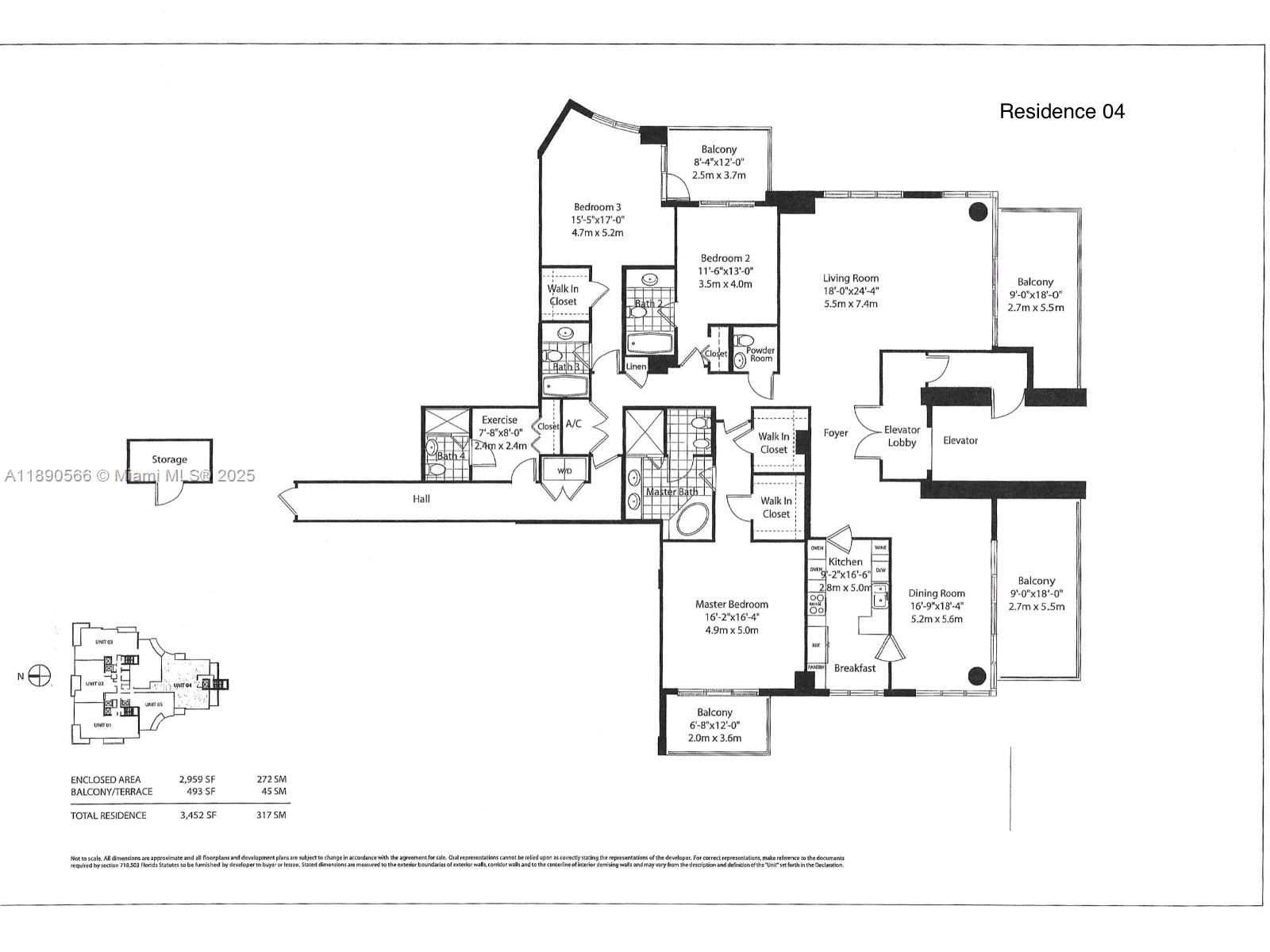 900 Brickell Key Blvd #2204 Miami, FL 33131