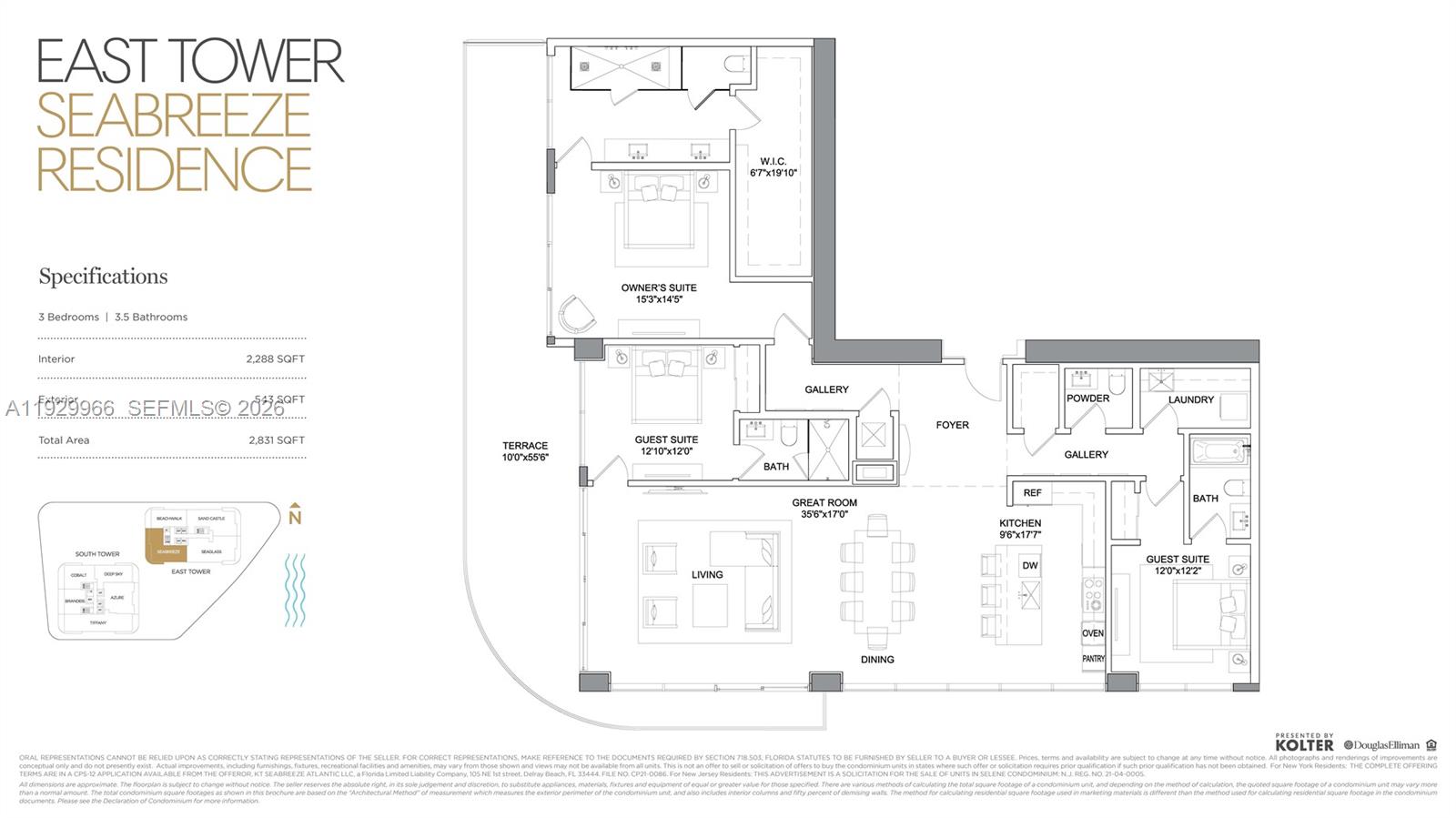 151 N Seabreeze Blvd #702 Fort Lauderdale, FL 33304