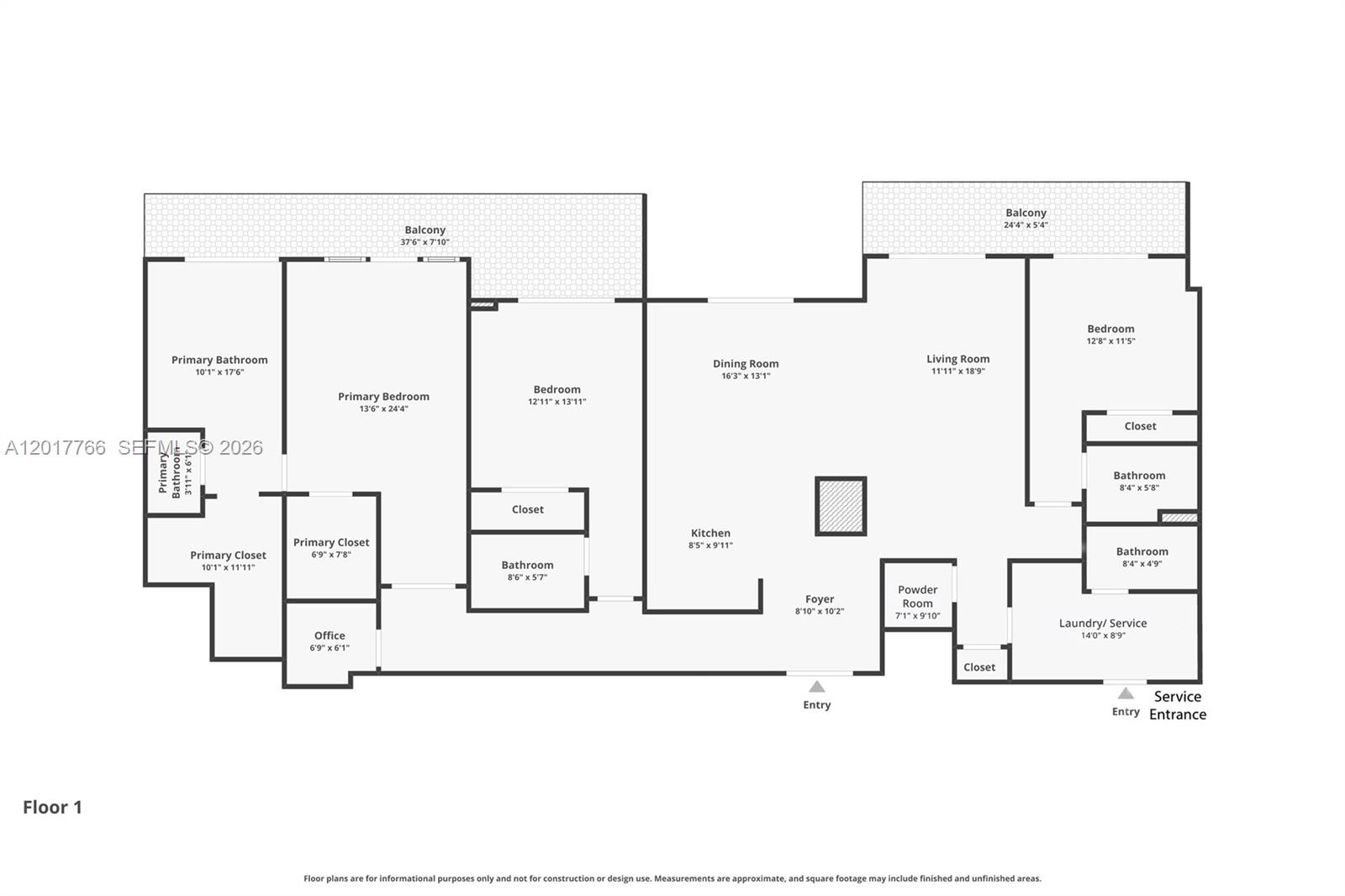 88 SW 7th St #4202 Miami, FL 33130