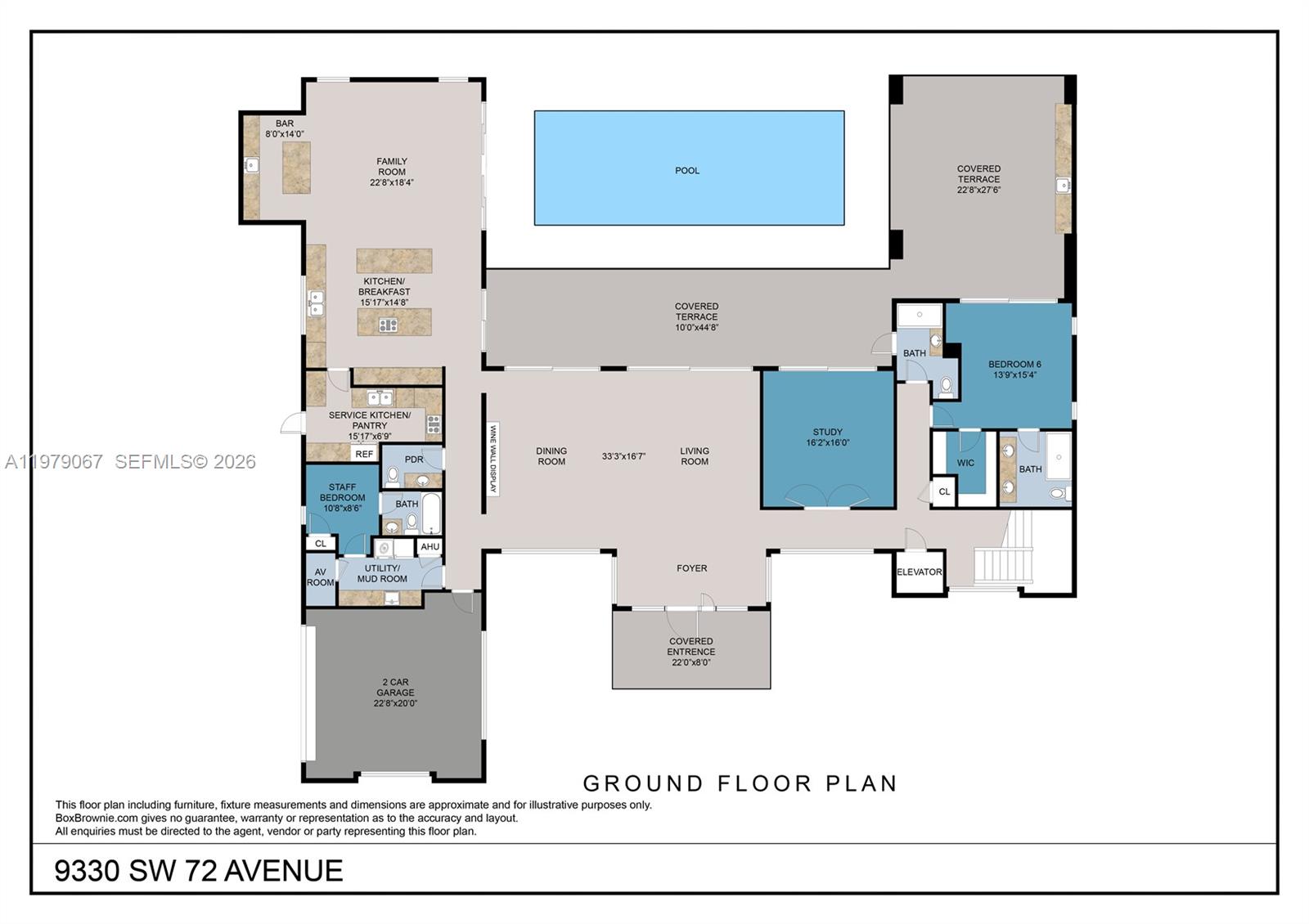 9330 SW 72nd Ave Pinecrest, FL 33156