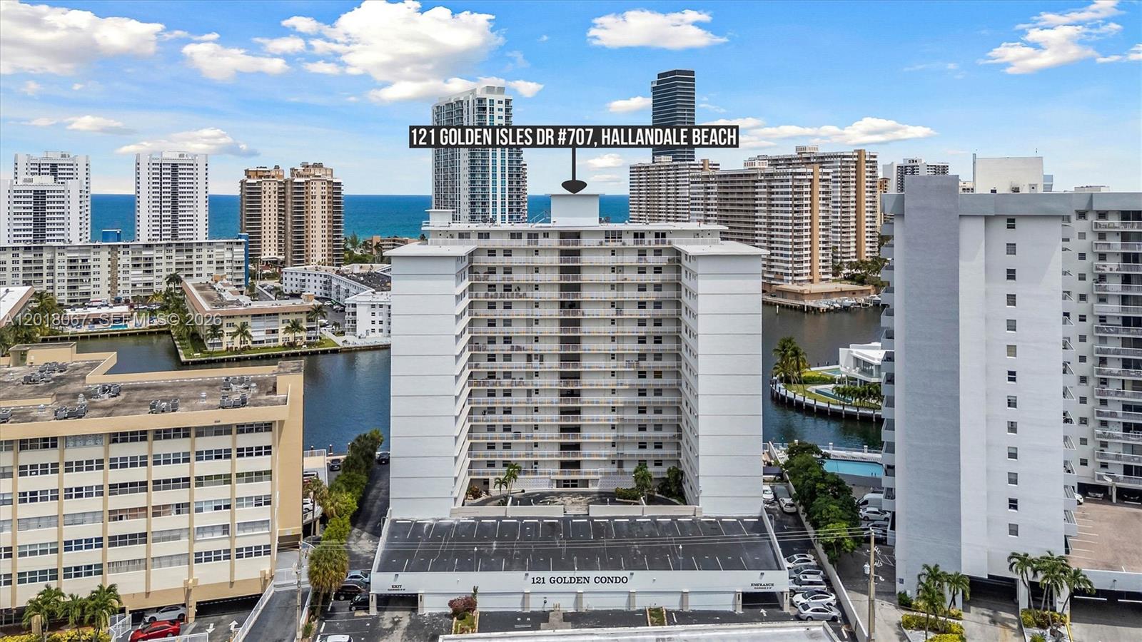 121 Golden Isles Dr #707 Hallandale Beach, FL 33009